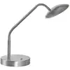 Image de FISCHER & HONSEL Lampe de table LED Tallri, nickel, hauteur 60 cm, variateur tactile CCT
