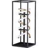 Image de Fischer & Honsel Gian 50723 Lampe de table Noir/doré Longueur : 20 cm Largeur : 20 cm Hauteur : 50 cm Avec bouton à intensité variable en continu Réglage de la température de couleur 1 x LED 11 W 2700