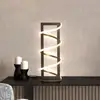 Image de FISCHER & HONSEL Lampe de table LED Gwen, noire, hauteur 45 cm, CCT, variateur tactile