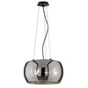 Image de Fischer & Honsel Suspension en verre noir sable 40 cm