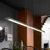 Image de FISCHER & HONSEL Suspension LED Marlo, grise, longueur 120 cm, CCT, variateur tactile
