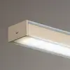 Image de FISCHER & HONSEL Suspension LED Valeno, sable, longueur 115 cm, CCT, variateur tactile