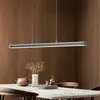Image de FISCHER & HONSEL Suspension LED Valeno, grise, longueur 115 cm, CCT, variateur tactile
