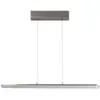 Image de FISCHER & HONSEL Suspension LED Torvi, nickel, longueur 88 cm, CCT, variateur tactile