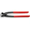 Image de KNIPEX Tenaille russe (Pinces bétonneur ou pinces réparateur) sur carte LS gainées en plastique 250 mm, 99 01 250 SB