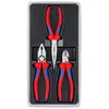 Image de Knipex Jeu des essentiels, 3 outils, 160 à 200 mm, équipement pour les déplacements, set de pinces, ensemble d'outils, 00 20 11