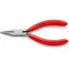 Image de KNIPEX Pince à becs demi-ronds, droite, polie 125 mm
