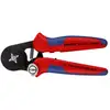 Image de Pinces à sertir auto-ajustables pour embouts de câble, avec accès latéral Knipex