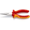 Image de KNIPEX Pince à becs demi-ronds, droite isolée suivant VDE 160 mm