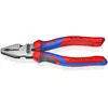 Image de Knipex Pince universelle à forte démultiplication avec poignées, 02 02 180 | Confort 180 mm
