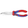 Image de Knipex Pince demi-ronde avec tranchant (pince bec de cigogne) chromée avec poignées comfortables 200 mm, 26 25 200
