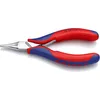 Image de Knipex Pince de préhension pour l'électronique avec charnière entrepassée avec poignées multimatières 115 mm, 35 12 115