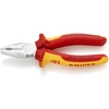Image de KNIPEX Pince universelle vanadium, chromée isolée suivant VDE 160 mm