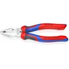 Image de KNIPEX Pince universelle à forte démultiplication, chromée, avec gaine 180 mm