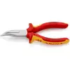 Image de Pinces à becs demi-ronds avec tranchant, (pinces radio) Knipex