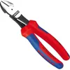 Image de Pince coupante - côté - forte démultiplication - KNIPEX - 180 mm - Acier atramentisé noir