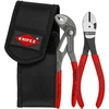 Image de Mini-jeux de pinces, en pochette de ceinture à outils Knipex