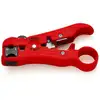 Image de Outil de dénudage pour câbles coaxiaux et de données Knipex