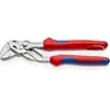Image de Knipex Pince-clé pince et clé à la fois chromée avec gaines bi-matière, avec oeillet intégré pour fixation d’un dispositif antichute 180, 86 05 180 T