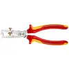 Image de Pince à dénuder et coupe-câbles KNIPEX 13 66 180 StriX 180mm