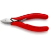 Image de Pinces coupantes de côté pour l’électronique, Avec charnière entrepassée Knipex