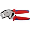 Image de KNIPEX Twistor16®, Pince à sertir auto-ajustable pour embouts de câble, avec tête de sertissage rotative Knipex