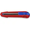 Image de KNIPEX Cutter universel avec manche en magnésium et 3 lames, 18 mm, Longueur totale: 165 mm
