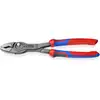 Image de KNIPEX Pince TwinGrip 82 02 250 prise frontale et latérale avec poignées confort gris anthracite 250 mm