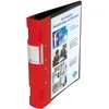 Image de Wedo 05818002 Classeur A4 Ergogrip 4 anneaux en plastique 55 mm (Rouge) (Import Allemagne)