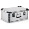 Image de ZARGES Boîte aluminium Mini 42 l 600×400×240 mm avec joint et poignée à ressort