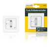 Image de Schellenberg 20030 Interrupteur radio pour volets roulants, encastré, blanc