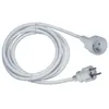 Image de Rallonge électrique - GAO - 16A - Câble 10m - Blanc - Robuste - Flexible