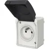 Image de Prise double étanche - Aquatop - Ref. 9673 - IP54 - Prêt à poser - Monophasé