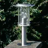 Image de Brilliant Luminaire pour socle York, acier inoxydable, hauteur 40 cm, IP44, E27