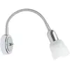 Image de BRILLIANT lampe Sofia spot mural bras flexible et interrupteur fer/chrome | 1x D45, E14, 40W, adapté aux lampes à suspension (non inclus) | Échelle A ++ à E | Avec interrupteur à bascule