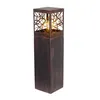 Image de Borne extérieure WHITNEY - BRILLIANT - coloris rouille - métal/plastique E27 1x52W