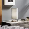 Image de Brilliant Lampe à poser Clarie avec abat-jour tissu gris