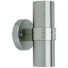 Image de Brilliant G96230/82 Hanni Applique Extérieure LED à 2 Lumières IP23 3 W GU10 230 V Acier
