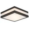 Image de Applique murale extérieure - BRILLIANT - MATTEO - Acier inoxydable et plastique - Anthracite et blanc - E27 - 2 x 40 W IP44 en occasion ou reconditionné