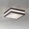 Image de Brilliant Plafonnier d'extérieur Matteo, 2 x E27, IP44, anthracite