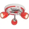 Image de Brilliant Plafonnier LED Racing à 3 lampes
