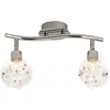 Image de BRILLIANT lampe Joya spot tube 2 lumières chrome | 2x QT14, G9, 33W, adapté aux lampes à culot à broche (non incluses) | Échelle A ++ à E | Têtes pivotantes