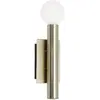 Image de BRILLIANT lampe Lucky applique murale laiton antique | 1x QT14, G9, 18W, adapté aux lampes à culot à broche (non incluses) | Échelle A ++ à E | Convient aux lampes LED