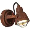 Image de BRILLIANT lampe Bente spot mural couleur rouille 1x PAR51, GU10, 4W, adapté aux lampes à réflecteur (non incluses) | Échelle A ++ à E | Tête pivotante