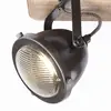 Image de Brilliant Plafonnier Carmen Wood à quatre lampes