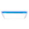 Image de BRILLIANT lampe Allie LED panneau de plafond 40x40cm blanc | 1x 25W LED intégré, (2734lm, 2700-6500K) | Échelle A ++ à E | Avec télécommande/fonction dimmable/veilleuse