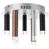Image de BRILLIANT lampe clavecin LED plafonnier 7 lumières marron/café | 7 LED 4W intégrées, 365lm, 3000K | Dimmable en 3 étapes via interrupteur mural | Économique et durable grâce à l'utilisation de