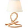 Image de Brilliant Lampe à poser Sailor avec support en corde