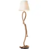 Image de BRILLIANT Lampadaire Sailor, éclairage intérieur naturel/blanc 1 flamme, lampadaires, décoratif | 1x A60, E27, 40W, convient aux lampes normales (non incluses) | A ++ | Avec interrupteur au pied