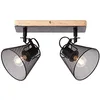 Image de BRILLIANT Lampe, applique murale Synergy laiton/blanc, métal/verre, 1x QT14, G9, 33W, lampes à base de broche (non incluses), A ++